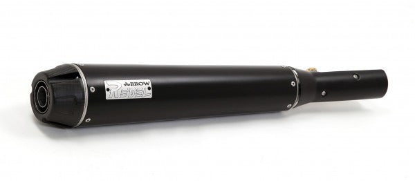 HOMOLOGATED NICHROM DARK REBEL EXHAUST WITH CARBON END CAP FOR ARROW COLLECTORS