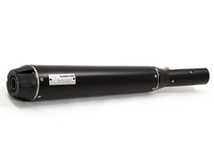 Rebel Homologated Exhaust System Stainless Steel Dark Carbon Fibre End Cap