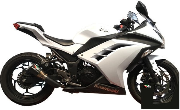 Austin Racing NINJA 300 SLIP ON EXHAUST SYSTEM | 106-ninja-300