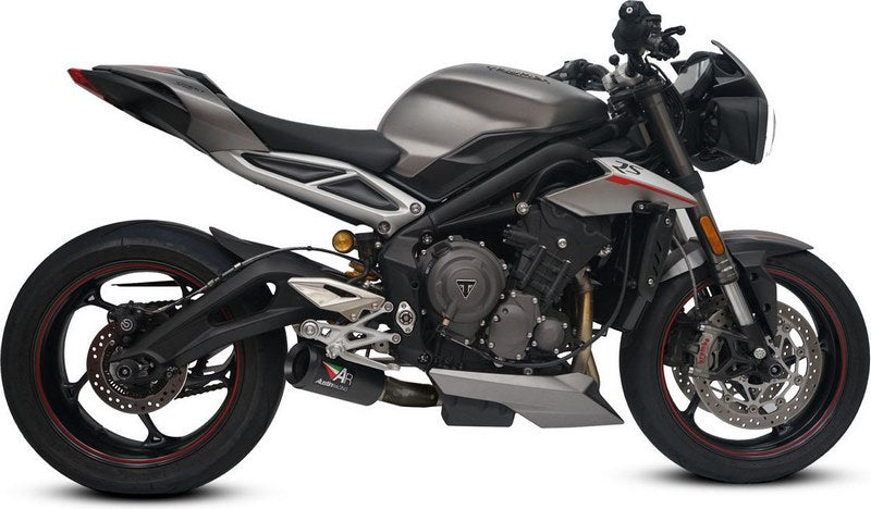 Austin Racing TRIUMPH STREET TRIPLE 765/660 GP3 DE-CAT EXHAUST SYSTEM | 140-triumph-street-triple-765660