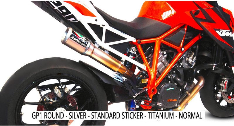Austin Racing KTM SUPERDUKE 1290 GP1 HI SLUNG DE-CAT EXHAUST SYSTEM | 163-ktm-superduke-1290