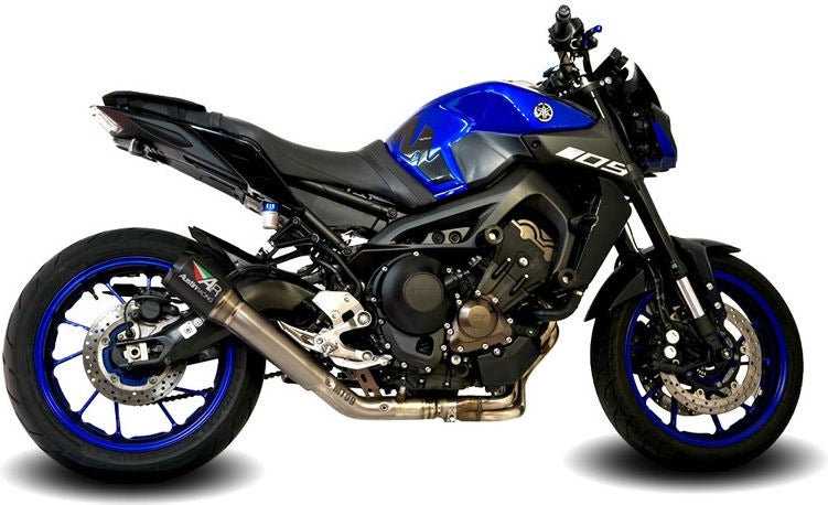 Austin Racing YAMAHA MT09/FZ09 GP1 & GP1R/GP2 & GP2R DE-CAT EXHAUST SYSTEM | 171-yamaha-mt09