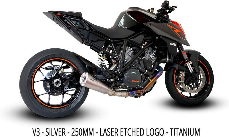 Austin Racing KTM SUPERDUKE 1290 R & GT GP3 BELLY EXIT DE-CAT EXHAUSTS SYSTEMS | 215-ktm-superduke-1290-r