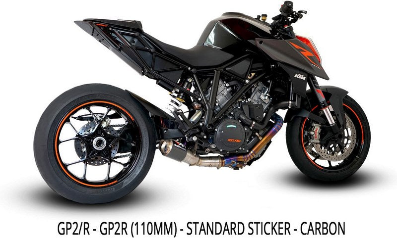 Austin Racing KTM SUPERDUKE 1290 R & GT GP3 BELLY EXIT DE-CAT EXHAUSTS SYSTEMS | 215-ktm-superduke-1290-r