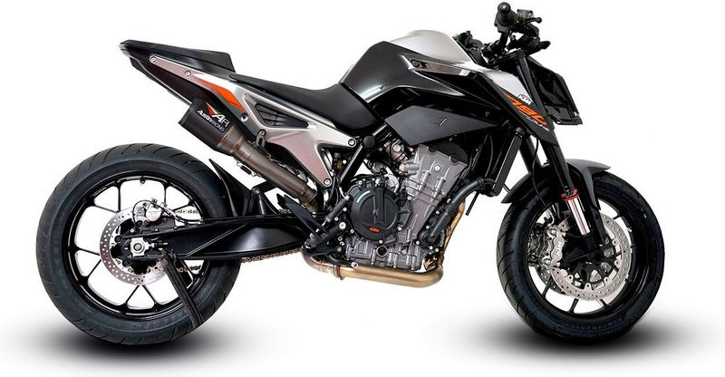 Austin Racing KTM DUKE 890 HI-SLUNG EU APPROVED SLIP-ON & DE-CAT EXHAUST SYSTEMS | 218-ktm-duke-890