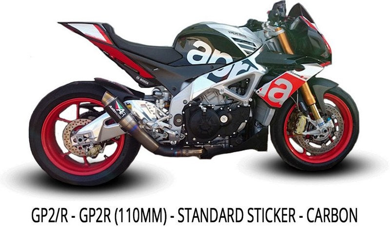 Austin Racing 2011 - 2020 TUONO V4 GP1/R & GP2/R & V4 SLIP ON EXHAUST SYSTEMS | 54-2011-2020-tuono-v4