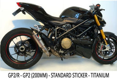 Austin Racing 848 & 1098 STREETFIGHTER GP1/R & GP2/R DE CAT EXHAUST | 63-848-1098-streetfighter