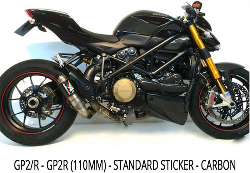 Austin Racing 848 & 1098 STREETFIGHTER GP1/R & GP2/R DE CAT EXHAUST | 63-848-1098-streetfighter