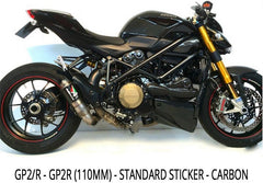 Austin Racing 848 & 1098 STREETFIGHTER GP1/R & GP2/R DE CAT EXHAUST | 63-848-1098-streetfighter