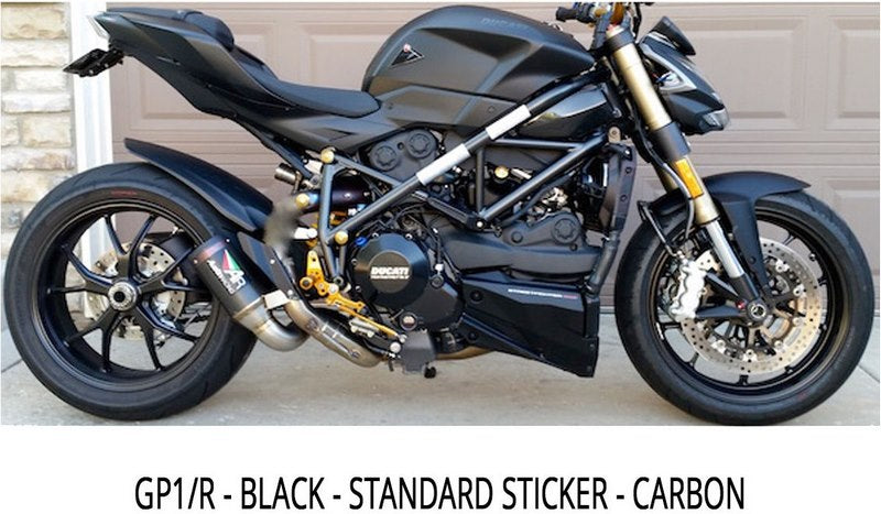 Austin Racing 848 & 1098 STREETFIGHTER GP1/R & GP2/R DE CAT EXHAUST | 63-848-1098-streetfighter