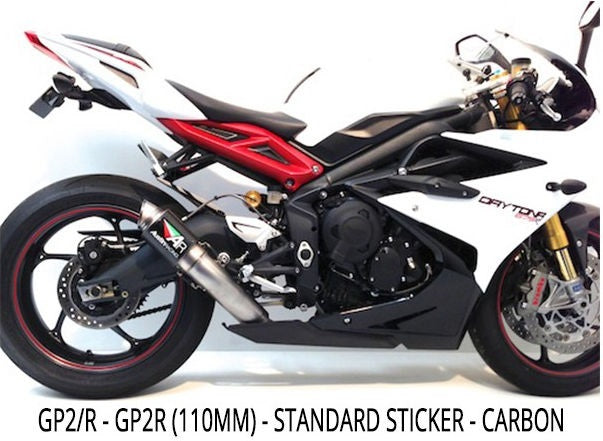 Austin Racing TRIUMPH 675 DAYTONA 2013 - 2018 GP1 & GP1R/ GP2 & GP2R SLIP ON EXHAUST | 67-triumph-675-daytona-2013-2018