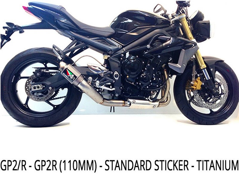 Austin Racing TRIUMPH 675 STREET TRIPLE GP1/GP1R & GP2/GP2R SLIP-ON EXHAUST SYSTEM | 69-triumph-675-street-triple