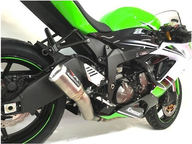 Austin Racing KAWASAKI 2009 - 2021 ZX636/ZX6R GP1/GP2 DE-CAT EXHAUST | 87-kawasaki-2009-2021-zx636zx6r