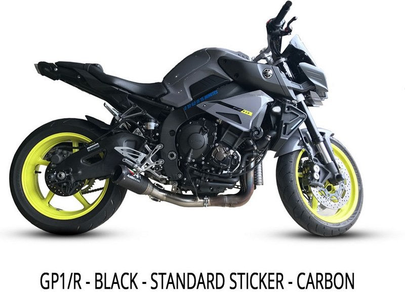 Austin Racing Yamaha MT10/FZ10 GP3 Belly Exit De-Cat Exhaust Systems | 96-yamaha-mt10fz10