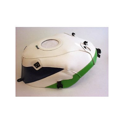 Bagster Tank Cover ZXR 400 WHITE/BLUE/GREEN KAWASAKI | 1254