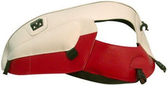 Bagster Tank Cover SCRAMBLER WHITE/DARK RED | 1426L