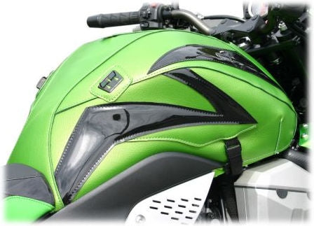 Bagster Tank Cover Z 750 pvc PEARLY GREEN /SHINING BLACK 07Special Serie | 1545L