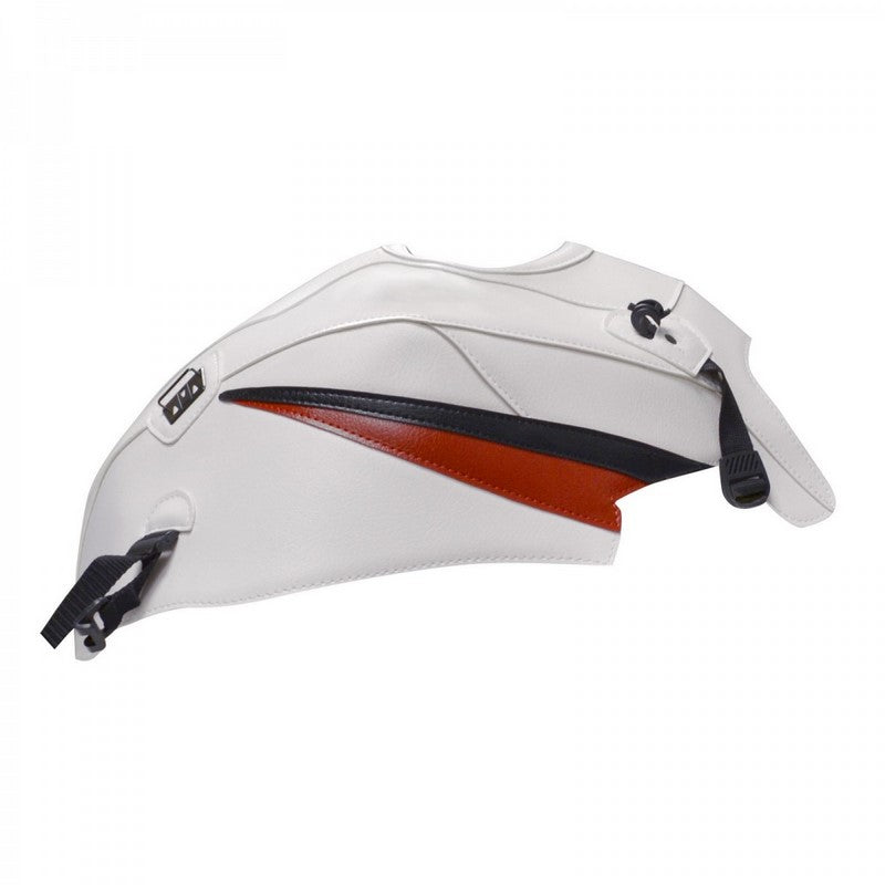 Bagster Tank Cover CBR 600 F BLANC POINTES ROUGES ET NOIR | 1611