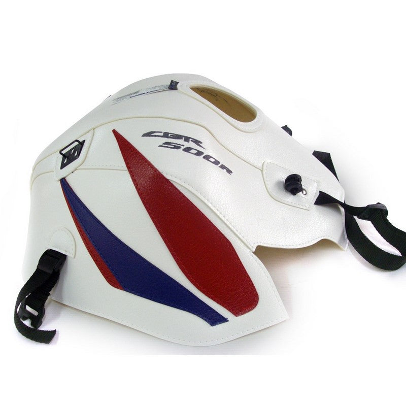 Bagster Tank Cover HONDA CBR 500 R BLANC DECO ROUGE ET BALTIQUE | 1643