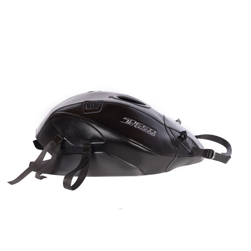 Bagster Tank Cover SPEED TRIPLE S ET R BLACK/GRAINY MAT BLACK | 1712