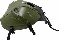 Bagster Tank Cover  KAWASAKI  Z 650  GRAINY MAT BLACK/ADVENTURE GREEN 2018 | 1724E
