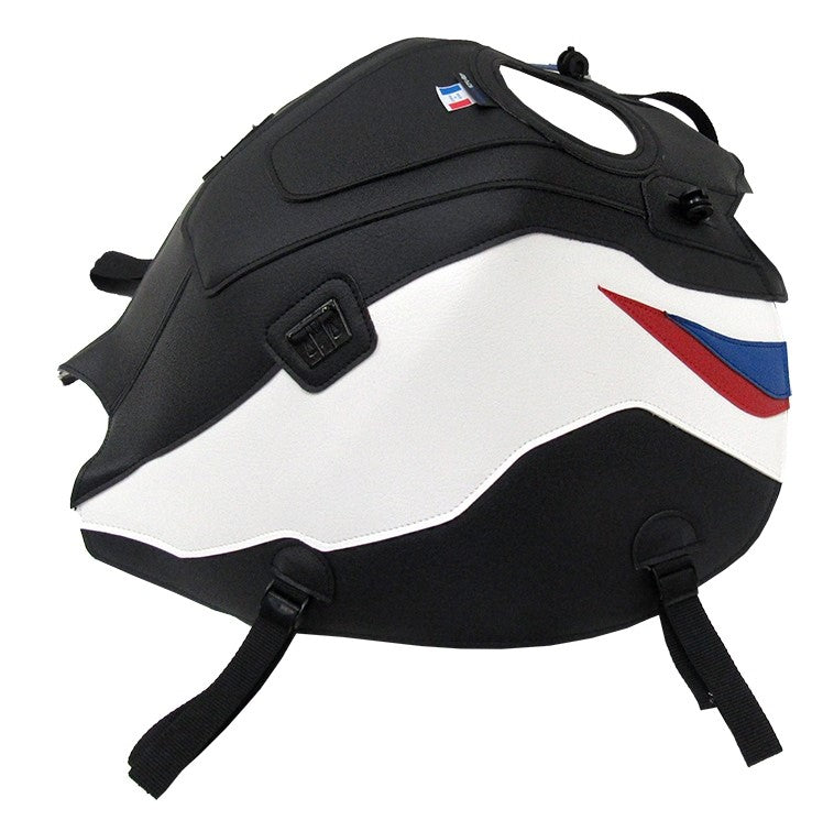 Bagster TANK BRA BMW F850 GS (2018) BLACK MATT scored / WHITE / DECO GITANBLAU / RED | 1745
