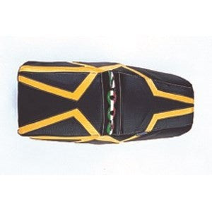 Bagster Seat Cover 400. 600. 750. 900 SS / DUCATI PVC BLACK. SOFFRAN. GREEN. | 2081
