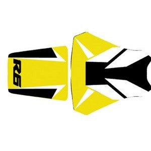 Bagster Seat Cover R 6 /surf yellow/white/black (2003) | 2140
