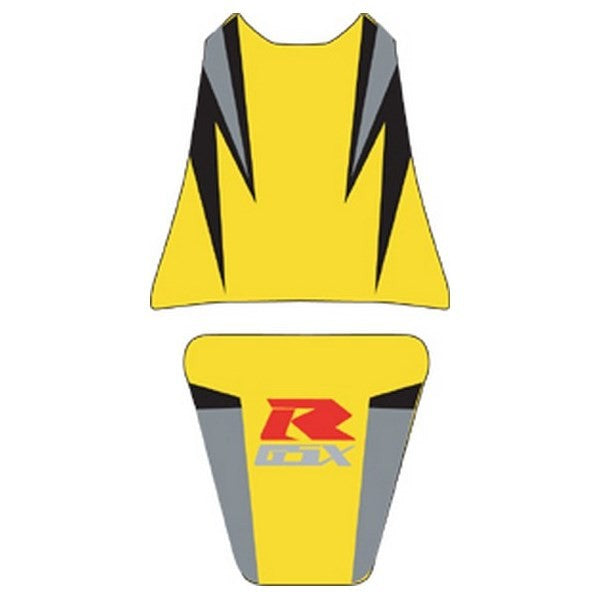 Bagster Seat Cover GSXR 1000 surf yellow/black/light grey/light grey letters | 2144