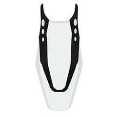 Bagster Seat Cover 600 HORNET / white/black, black letters (05) | 2146