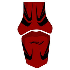Bagster Seat Cover FZ1 FAZER (06) DARK RED/BLACK/BLACK LETTERS | 2174