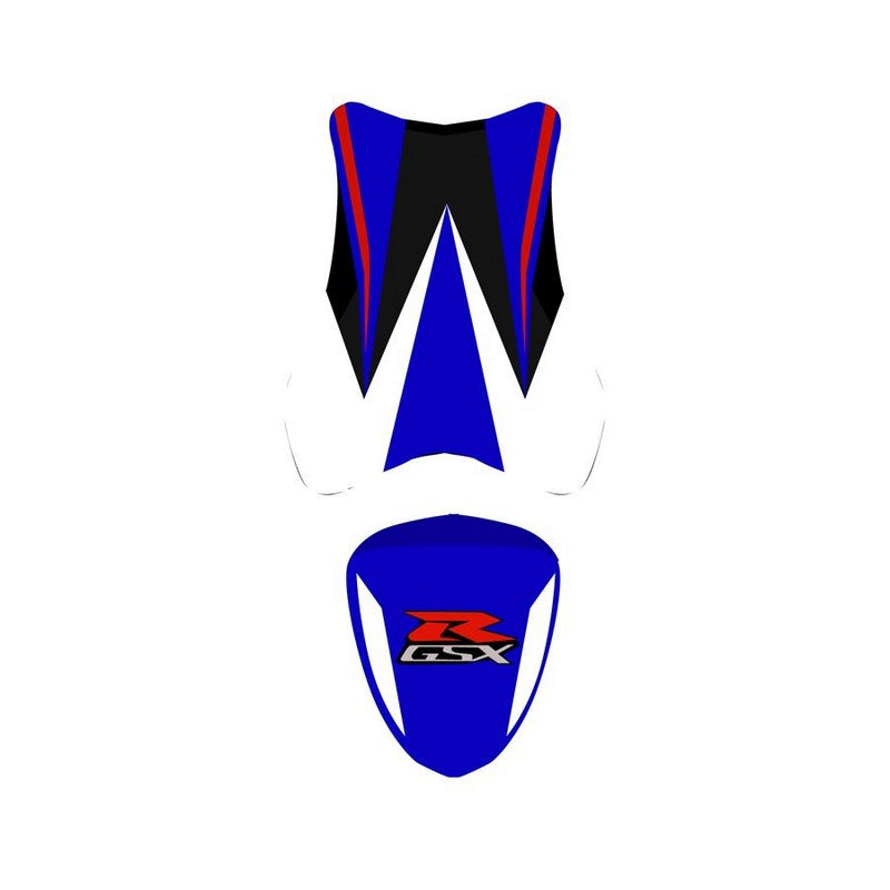 Bagster Seat Cover GSXR 1000 blue/white//black/red/red letters (07) | 2185