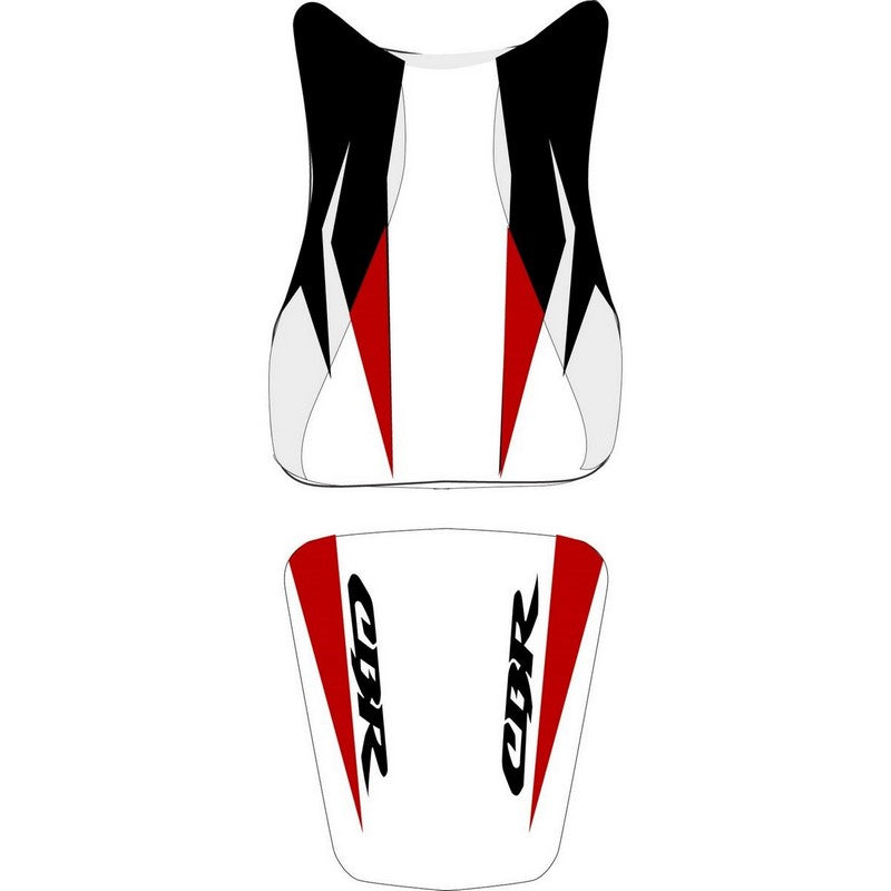 Bagster Seat Cover CBR 600 RR white/black/red/black letters | 2187