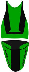 Bagster Seat Cover ER 6 black nubuck/black/silver letters (07) | 2193