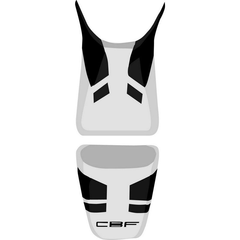 Bagster Seat Cover CBF 600 light grey/black/black letters  (2008) | 2205