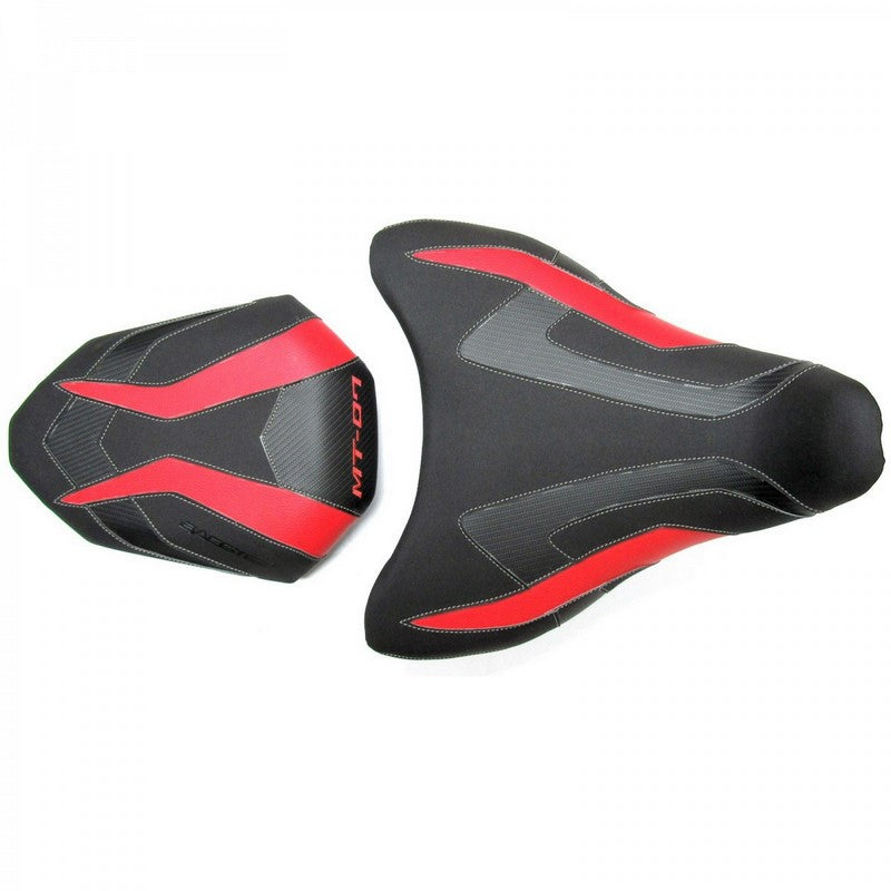 Bagster Seat Cover YAMAHA M07 BLACK MAT/CARBON/RED 25 | 2236