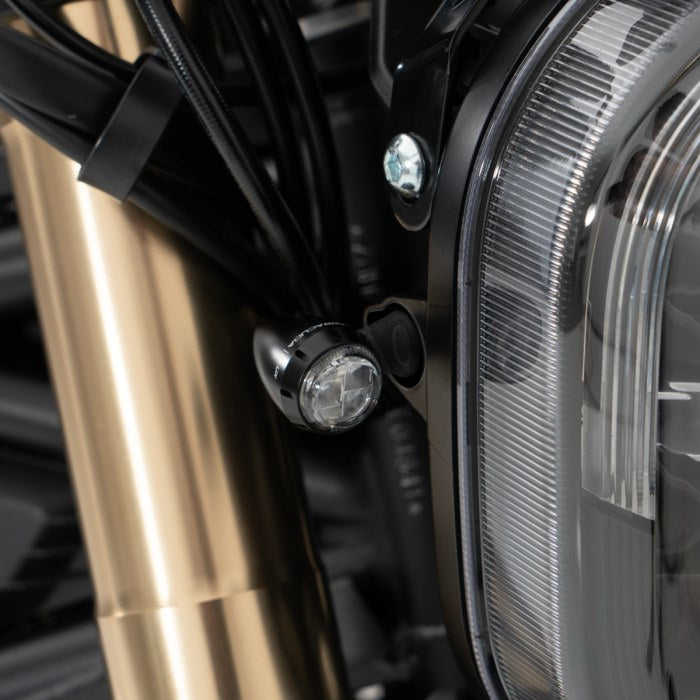 Special Bracket For Indicator Front Leoncino 800