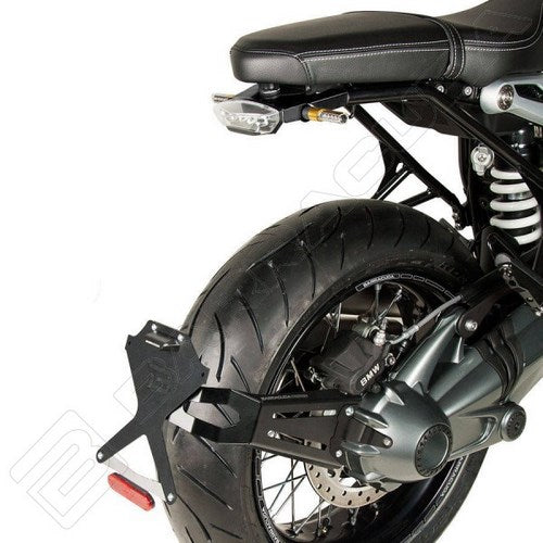 BARRACUDA MOTO LICENCE PLATE RECLINABLE TYPE “SIDE NAKED” (LICENCE PLATE + SIDE ARM) | BT1104-S