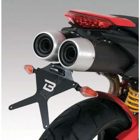 BARRACUDA MOTO LICENCE PLATE RECLINABLE | DH1104-BN