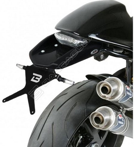 BARRACUDA MOTO LICENCE PLATE RECLINABLE | DN6104-BN