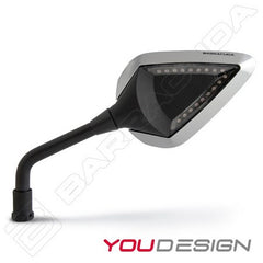BARRACUDA MOTO INSERT "D/R-VERSION" ABS SILVER | DV-INSERT/A
