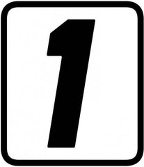 BARRACUDA SIDE STICKER NUMBER (kit) | HX7400-21