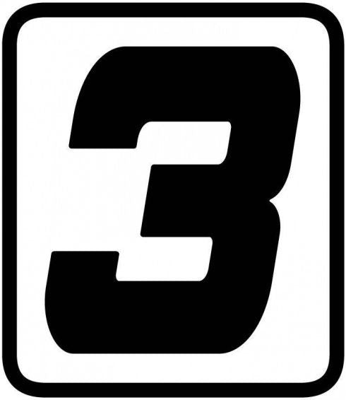 BARRACUDA SIDE STICKER NUMBER (kit) | HX7400-21