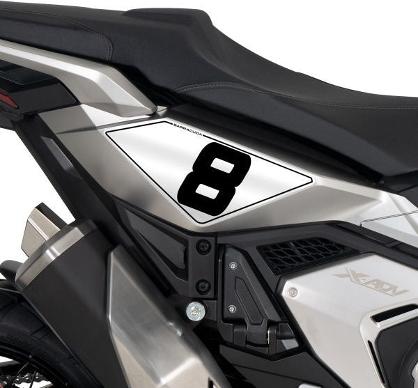 BARRACUDA SIDE STICKER NUMBER (kit) | HX7400-21