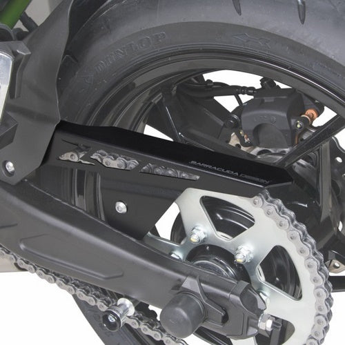 BARRACUDA MOTO CHAIN COVER IN ALUMINUM BLACK | KN6119-17