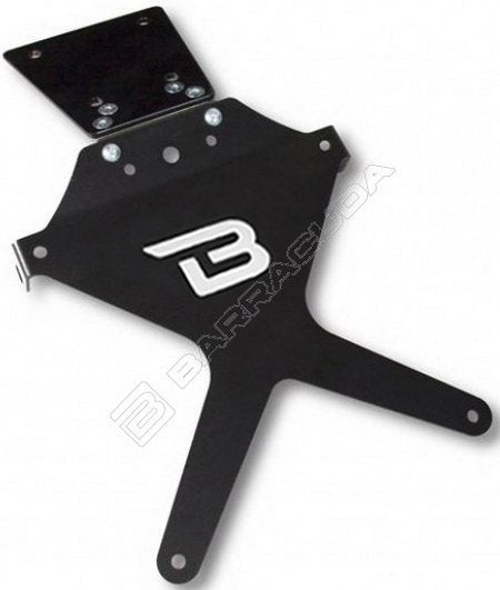 BARRACUDA MOTO LICENCE PLATE RECLINABLE | KP6104/05-BN