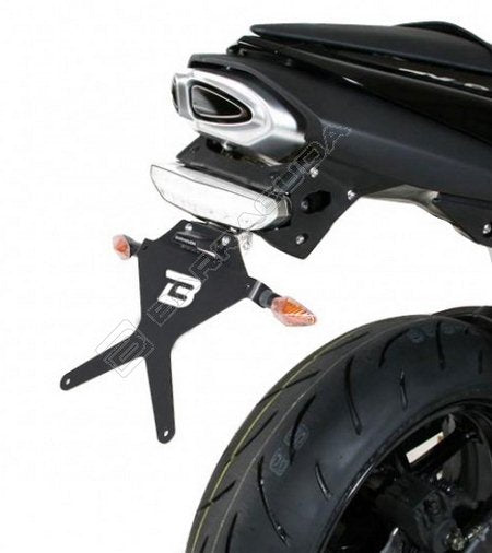 BARRACUDA MOTO LICENCE PLATE RECLINABLE | KP6104/07-BN