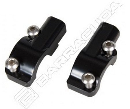 BARRACUDA MOTO MIRROR ADAPTORS UNIVERSAL TO THE HANDLEBAR - PAIR | N-ADATTN