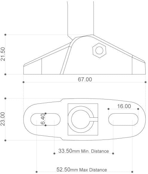 BARRACUDA RACE MATT BLACK (pair) | N2000-RAC