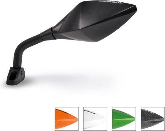 BARRACUDA RACE MATT BLACK (pair) | N2000-RAC